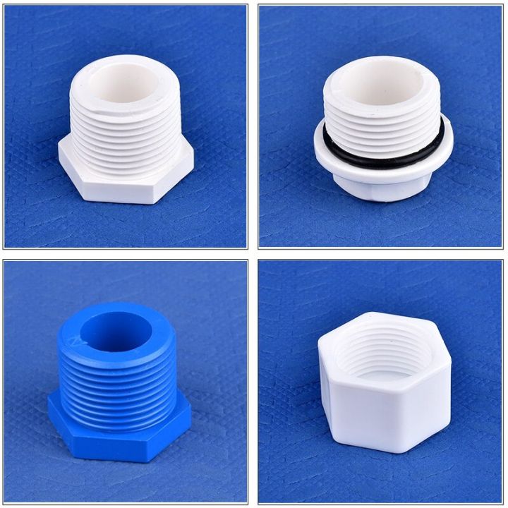 5Pcs/Lot 1/2,3/4,1 Inch Male/Female Thread Plug PVC Pipe Screw Plug ...