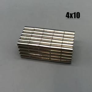 20/100/500/1000 ชิ้น แม่เหล็กกลมเล็ก 4x10 มม. สำหรับตู้เย็น สำนักงาน โรงรถ เครื่องมือ กระดานไวท์บอร์ด งานฝีมือ อุปกรณ์เสริม 4*10 มม.