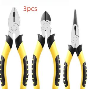 คีมเสือ คีมลวด คีมจมูกแหลม คีมจมูกเอียง คีมจมูกเอียง คีมจมูกเอียง 6 นิ้ว 8 นิ้ว คีมเก่าอเนกประสงค์ คีมไฟฟ้า