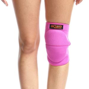 Boer Dancing Knee Pads Thicker Sponge Sports Support Kneepads Anti Slip Thick Sponge Crashproof Knee Brace for Avoid Floor Burns & Bruising