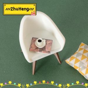zhuheng 1 12 Dollhouse Mini ghế bành mô hình Dollhouse phòng khách đồ nội thất trang trí búp bê nhà Micro cảnh đạo cụ xây dựng