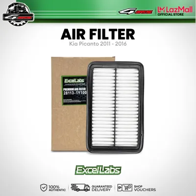 Excellabs Air filter for Kia Picanto 2011 to 2016