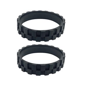 2 Lốp Bánh Xe Cao Su Cho Robot Hút Bụi Xiaomi 1St 1S Roborock S50 S55 S5 S6 S7 T6 T7 T5 Hero