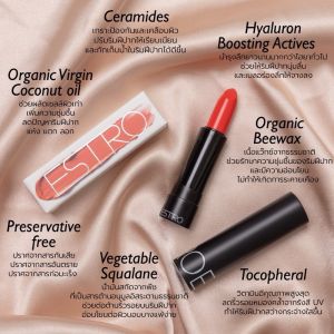 พิเศษลด50% 404 Sunkiss : ESTRO Hydrating Comfort Lipstick พร้อมส่งในไทย