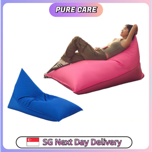 【Pure Care】 Outdoor Pyramid Bean Bag/Waterproof Lazy Sofa for Indoor/Outdoor Triangle Beanbag