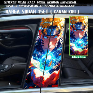 Ready Stock Car sticker PE film Cover Stripe Car Door Center Column Pillar sticker Car Window Middle 181 Naruto
