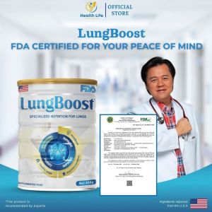 [LEGIT ] LungBoost Milk For Breathe Easier Recover Faster from Lung Issue