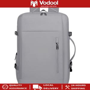 Nylon Work Backpack Adjustable Strap Computer Business Backpack with Zipper for Women Men Travel
