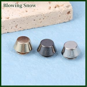 Blowing 10sets Metal Bag Legs Bottom Rivets For DIY Leather Studs Bag Wear Protection Rivets For Bag Bottom Bag Belt Accessories