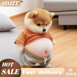 SDJZT 3D dễ thương Puppy Sticker squeezeable Shiba Inu điện thoại trường hợp trang trí trẻ em của sinh nhật đảng ủng hộ lễ hội Nguồn cung cấp