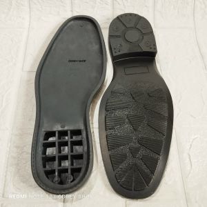 Sol Sepatu Pantofel Pria Alas Bawah Odrey Outsole Sepatu Kerja Hak Bahan TPR GEORGIO Warna Hitam