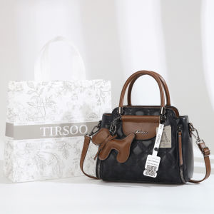 Grosir import jakarta 8036 Vio Tas Tirsoo Free Paper bag + Tag Label Tas Selempang Wanita Import Fashion 006