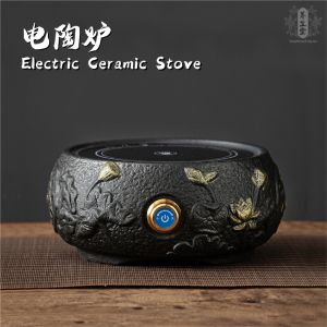 Ceramic Electric Ceramic Stove Tea Set Special Kettle for Making Tea 陶瓷电陶炉茶具 泡茶专用煮水壶  YY22 YY23