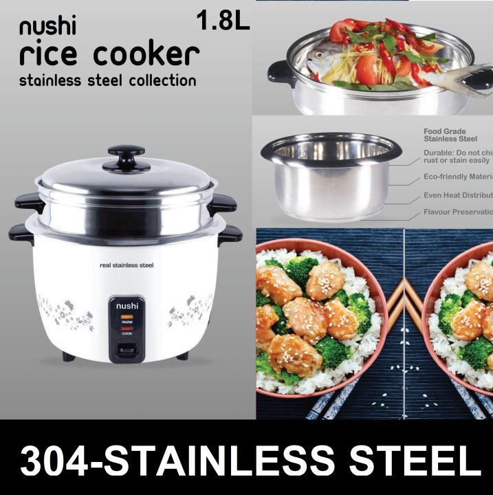 Stainless steel rice sale