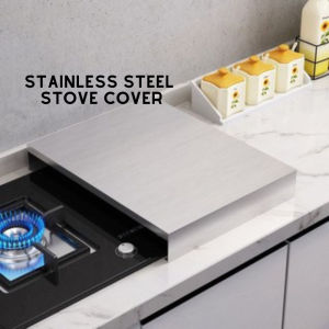 Kitchen Stoves Top Cover Stainless Steel Protector Gas Stove Shelf Stove Rack Protective Cover
