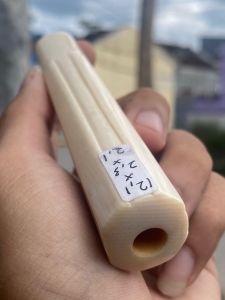 pipa gg asli lokal model runcang kembang besar tebal panjang 12cm