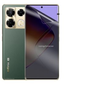 Infinix Note 40 Pro Plus Pro + 40Pro + Note40Pro Note40กล้อง + 4G 5G 2024ความเป็นส่วนตัวปกป้องหน้าจอไฮโดรเจลป้องกันการแอบดูนหน้านิ่มฝาครอบเต็มตัว TPU ป้องกันรอยขีดข่วน
