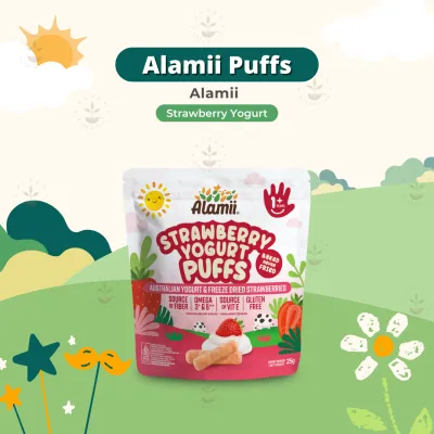 Alamii Puff 30g - Snack Bayi - Snack Anak - Cemilan Bayi - Snack MPASI Anak