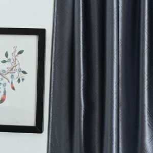 ผ้าม่านสีพื้นแบบมีกาวในตัวลดแสงได้100%ม่านขนาดเล็กออกแบบมาอย่างทันสมัย