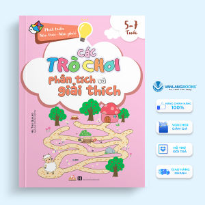 Sách - Các Trò Chơi Phân Tích Và Giải Thích (5 -7 Tuổi)-Vanlangbooks