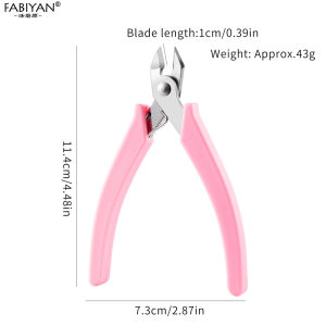 Rhinestone Removal Nail Clipper Professional Stainless Steel Nail Nipper Nail Art Accessories Remover Salon Decoration Removal Nail Cutter