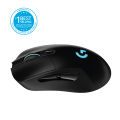 Logitech G703 LIGHTSPEED Wireless Gaming Mouse w/ HERO 25K Sensor, LIGHTSYNC RGB, POWERPLAY Compatible, Lightweight 95g+10g Optional, 100-25,600 DPI, Rubber Side Grips. 