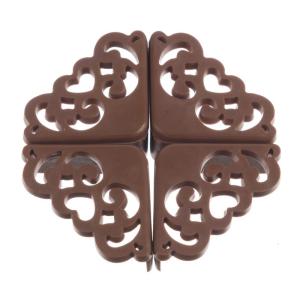 4Pcs/set Child Silicone Safe Corner Protector Baby Arc Safety Edge Guards for Anticollision for Protection Cover Angle P