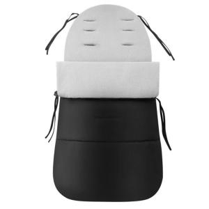 Trọng lượng nhẹ màu đen Xe đẩy footmuff Windproof Xe đẩy Túi ngủ thuận tiện và phong cách hoàn hảo cho tất cả các kích cỡ xe đẩy