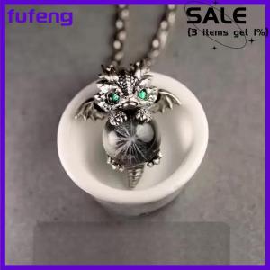 fufeng Trung Quốc Phong Cách Dễ Thương Rồng Vòng Cổ Cho Nam Giới Phụ Nữ Cổ Điển Tinh Tế Động Vật Mặt Dây Chuyền Vòng Cổ Trang Sức Phụ Kiện Tốt May Mắn Quà Tặng