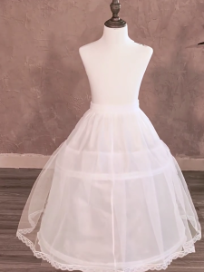 Childrens Wedding Crinoline With Reinforced Elastic Band 60cm Tulle Underskirt For Pageants Recitals Special Ceremonies