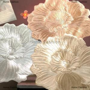 [COD] Home Fashion Lotus-Shaped Heat-Resistant Flower Placemat Decorative Washable Table Pad Coasters For Home Party Wedding Decoration