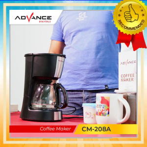 ( SIAP KIRIM ) Coffee Maker Advance CM-208A 0.6L - Mesin Kopi / Mesin pembuat Kopi Otomatis Kapasitas 600ml by KEDAI REJEKI