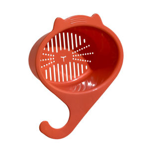 Kitchen Drain Basket for Vegetables Fruit Creative Cat Swan Shape Faucet Filter Baskets Sponge Rack Sink Strainer Draining Shelf