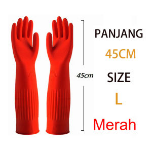 Sarung Tangan Karet Premium 2pcs - Cuci Piring Kebun Rumah Tangga | Tebal & Tahan Lama