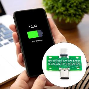 Hai sideds USB 3.1 Loại C breakouts Board 2x13pin để 2.54 mét nốt cho thiết bị điện tử dự án và diy ứng dụng