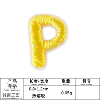 SG STOCK DIY Name Tags /bag Tag Embroidery English Letter /Number Accessories Badge Patch Cloth Label Clothing Patches