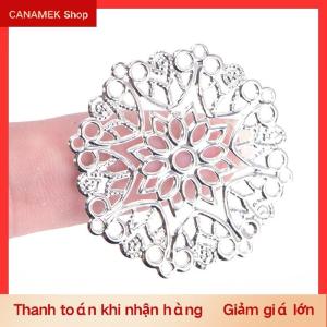 CS 50 cái đồng đồ nư hoa kết nối thủ công DIY trang sức làm phụ kiện