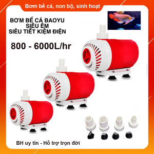 Máy bơm nước hồ cá BAOYU BY103 30W BY104 40W BY105 50W cao cấp siêu bền tiết kiệm điện. Bảo hành uy tín