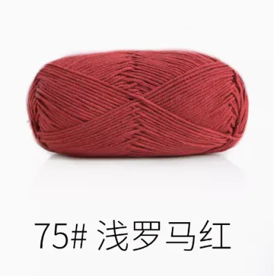 🇲🇾Susans Family 5 Ply Combed Cotton & Acrylic Fibre Hand Knitting Yarn benang Kait 苏苏姐家毛线 唯棉 5股牛奶精梳棉 [READY STOCK]