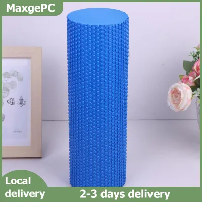 MaxgePC Yoga Roller Round EVA Foam Cylinder Roller For Pilates Exercise Enhanced Home Workouts Diameter 10cm Length 30cm