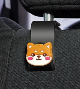 1/2 Pcs Multifunctional Car Hooks with Cute Mickey MinnieUniversal Car Backseat Hanger Holder HookCar Seat Headrest Hook Storage Organizer for HandbagPursesBagsClothsCar Interior Accessories for Women Road Trip Essentials