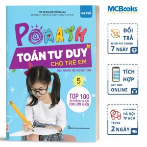 Pomath - Toán tư duy cho trẻ em - Tập 5 - MCBooks