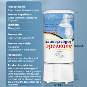 Automatic Toilet Bowl Cleaner 350ml Auto Releasing Dirt Removal Deodorizer cleaner