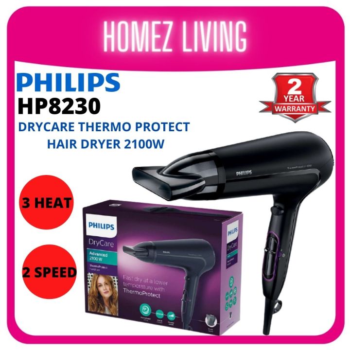 Hp8230 Difusor Philips Thermoprotect 2100w Secadora Difusor Para
