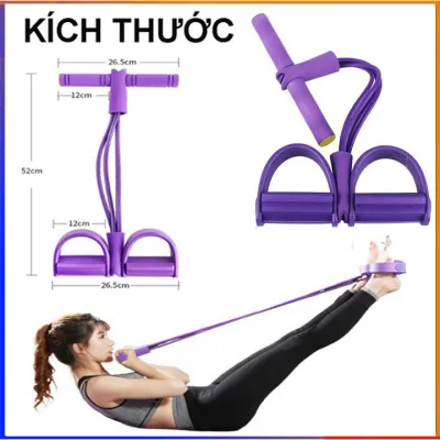 Dây tập thể dục tại nhà tập cơ bụng eo thonDây kéo tập gym Dây tập thể dục tập cơ bụng thông minh điều chỉnh lực kéo Tummy Trimmer