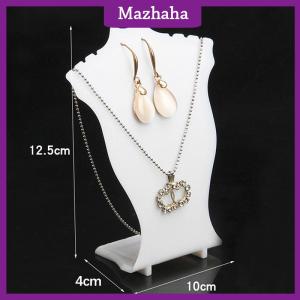 Mazhaha Vòng cổ chủ Mặt dây chuyền Jewellry hiển thị đứng Bông tai hiển thị đứng kệ