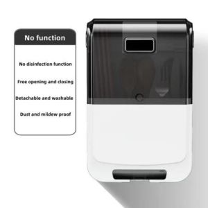 Intelligent Chopstick Disinfection Tube Household Dustproof and Mildew Proof Wall Mounted Tableware Storage Box