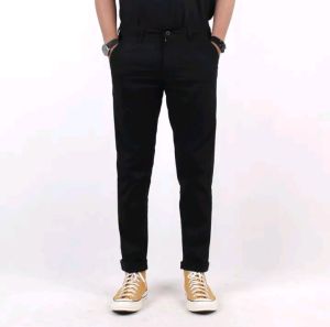 CELANA PRIA CHINO Slim fit Panjang Kerja kantor Santai Liburan Cowok Gentleman 34 - 38