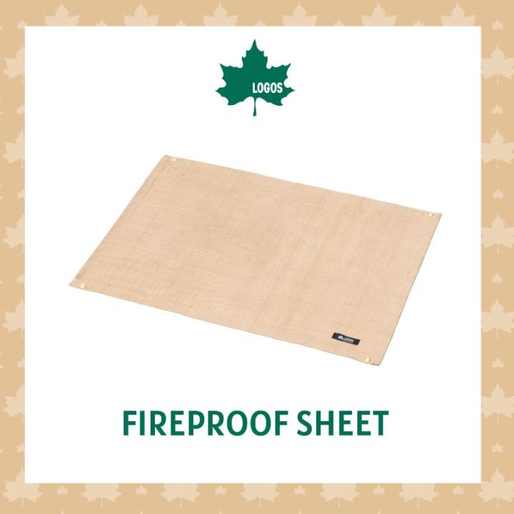 LOGOS  Fireproof Sheet  แผ่นรองกันไฟ