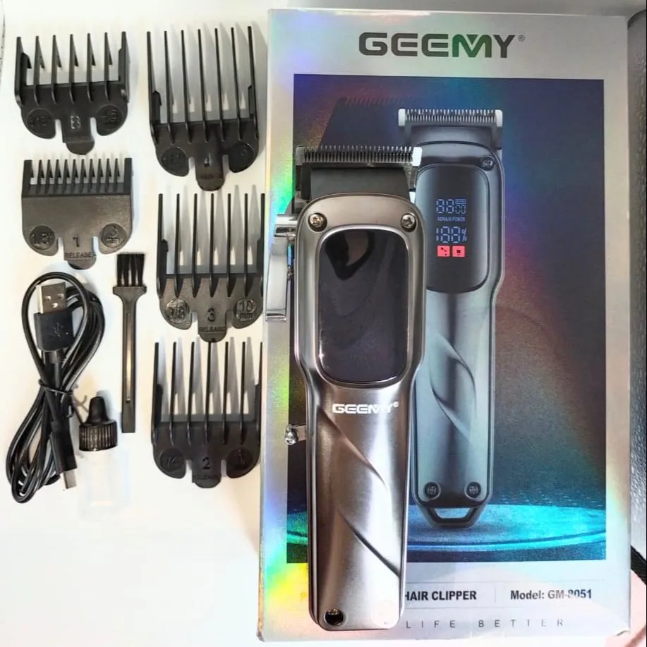 Geemy New Design-GM8051 Professional Metal Hair Clipper Men